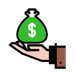 Click to enlarge twitter moneybag