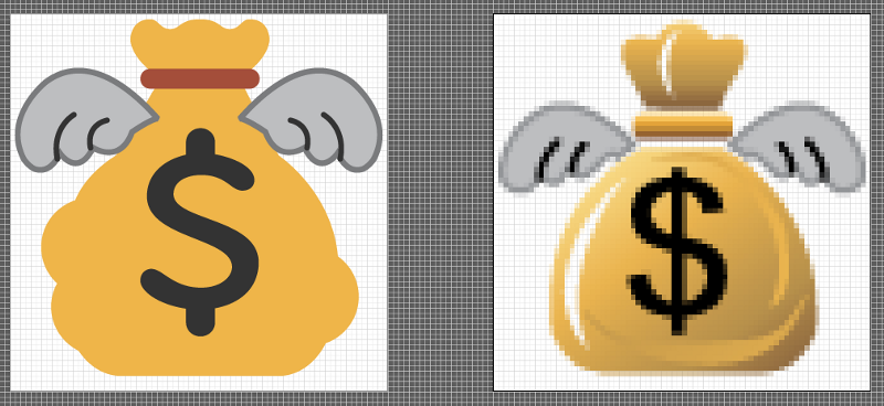 Click to enlarge money Twitter design
