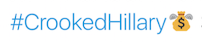 Click to enlarge crooked hillary tweet