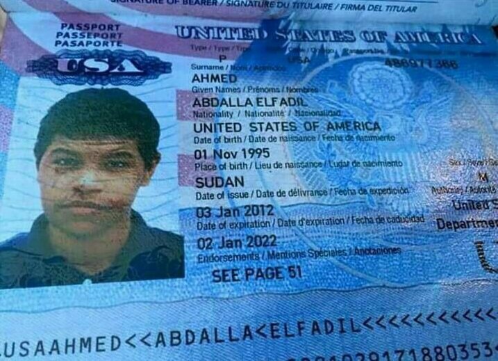  US passport of ISIS leader 