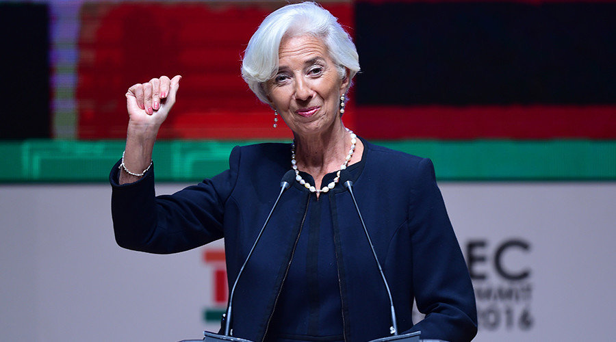 IMF  Managing Director Christine Lagarde