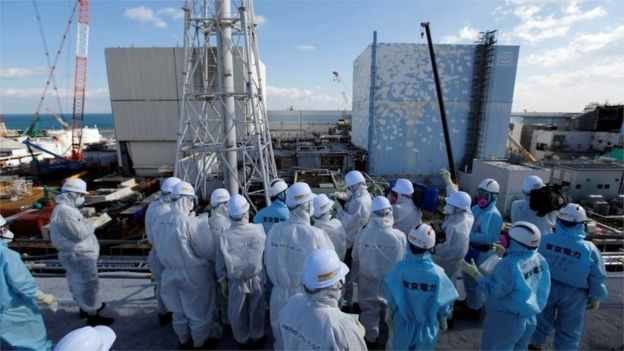 Click to enlarge Fukushima nuclear plant