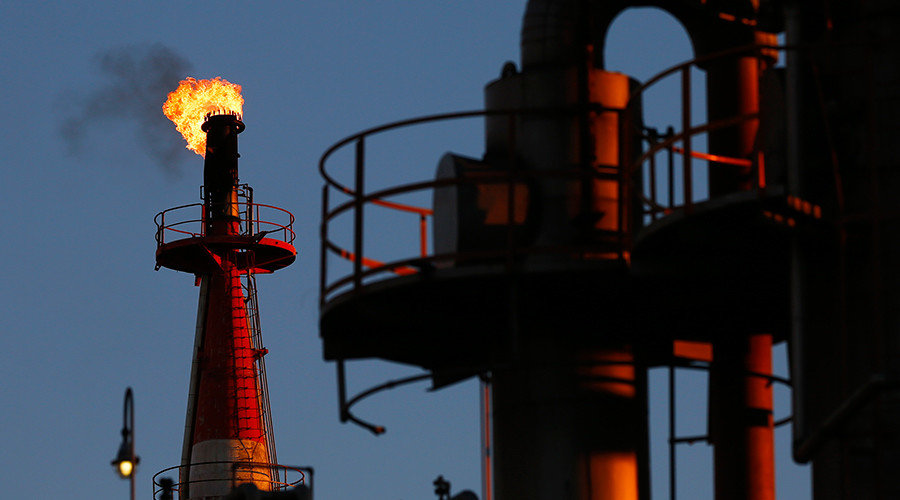 gas flare, oil production