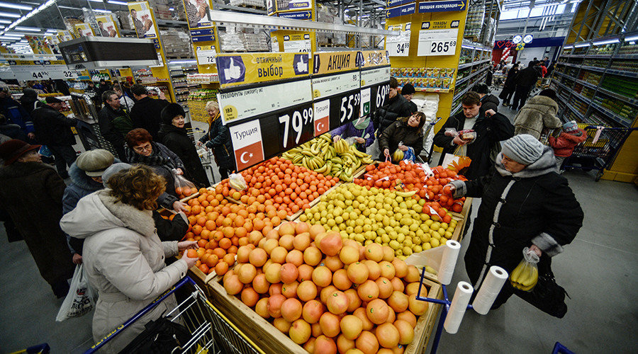 Russia food shortage