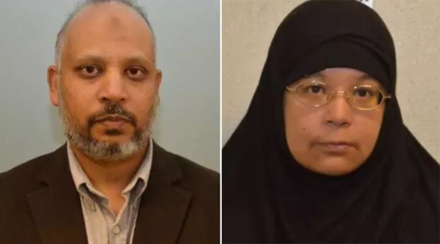 Click to enlarge London couple funding ISIS; Mohammed and Nazimabee Golamaully