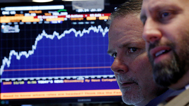 Click to enlarge Stock market traders