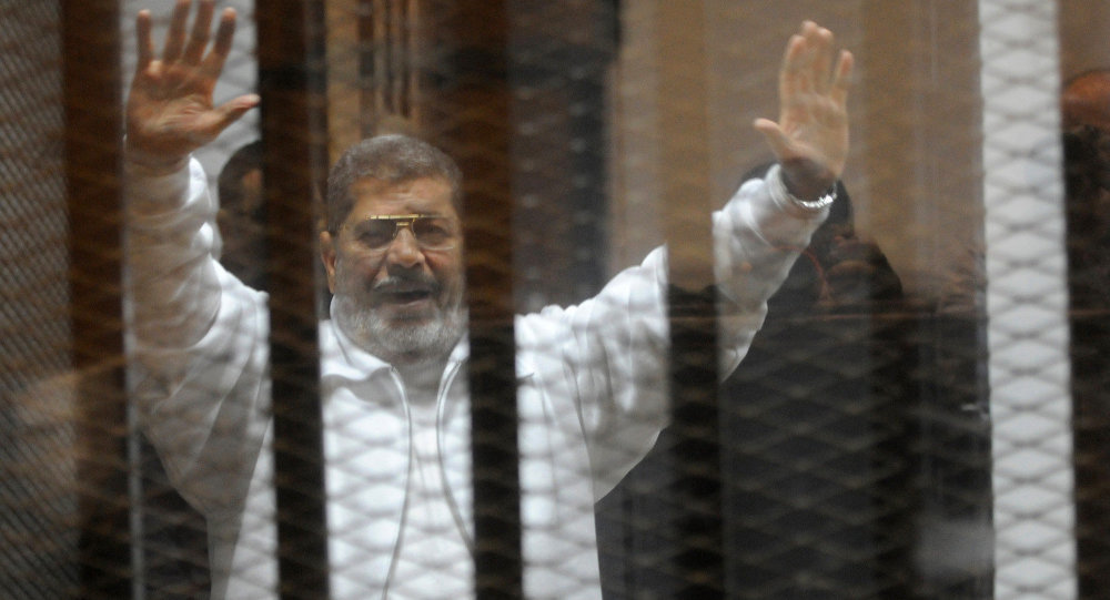 Mohamed Morsi  in court