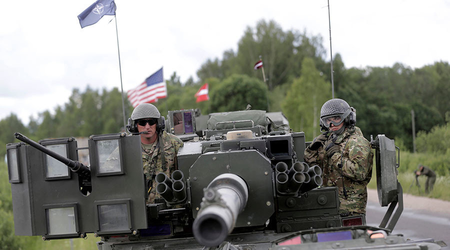 NATO troops