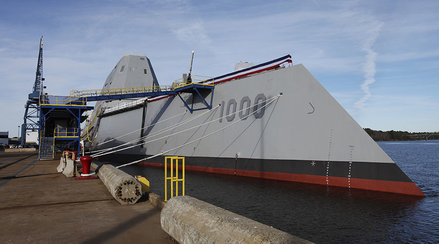 DDG 1000, the first of the U.S. Navy's Zumwalt Class of multi-mission guided missile destroyers