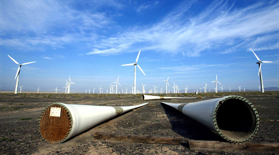 Click to enlarge turbine Dabancheng Wind Power Plant