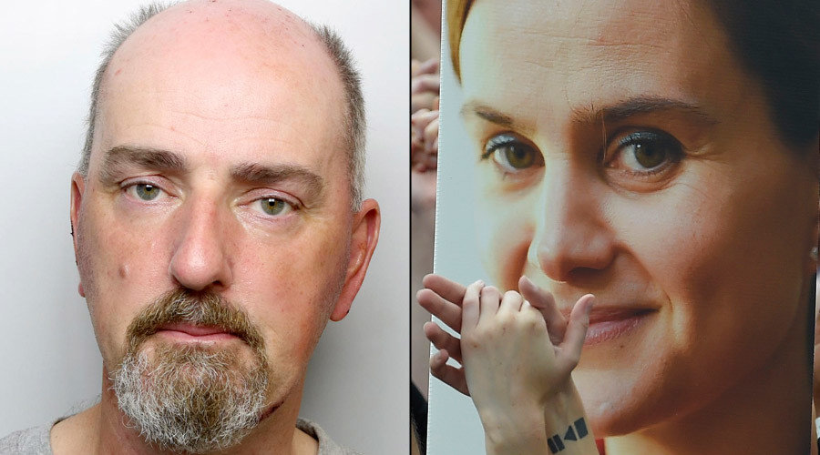 Thomas Mair and Labour MP Jo Cox
