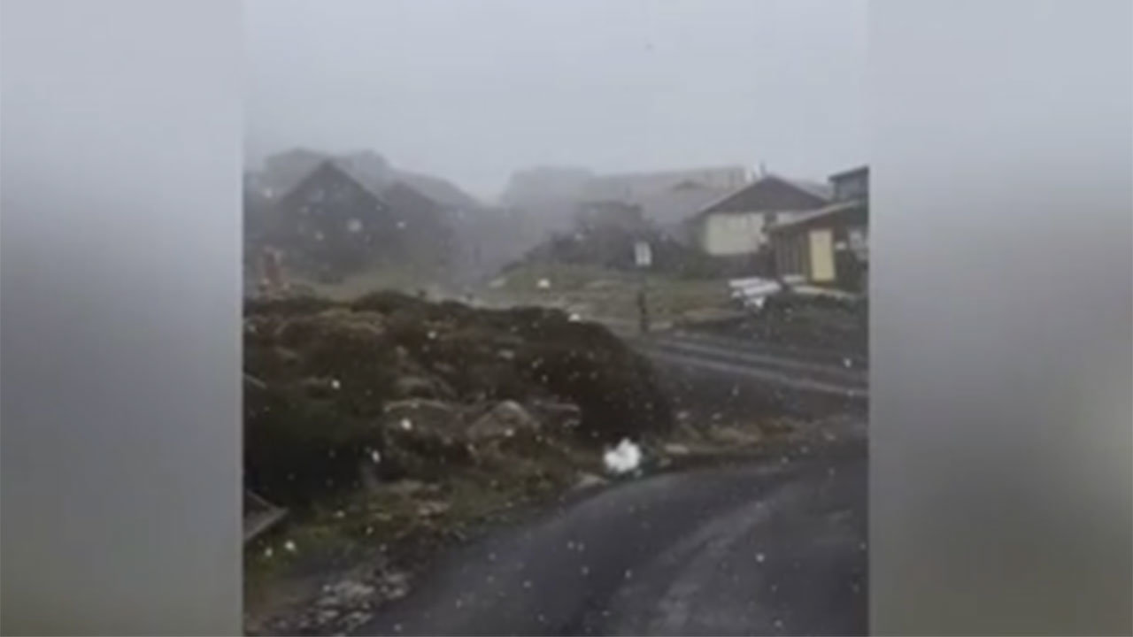 snow in Tasmania November 2016