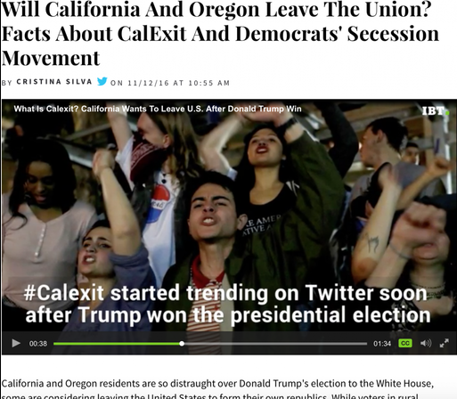Click to enlarge Calexit