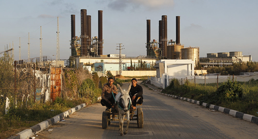 gaza power plant