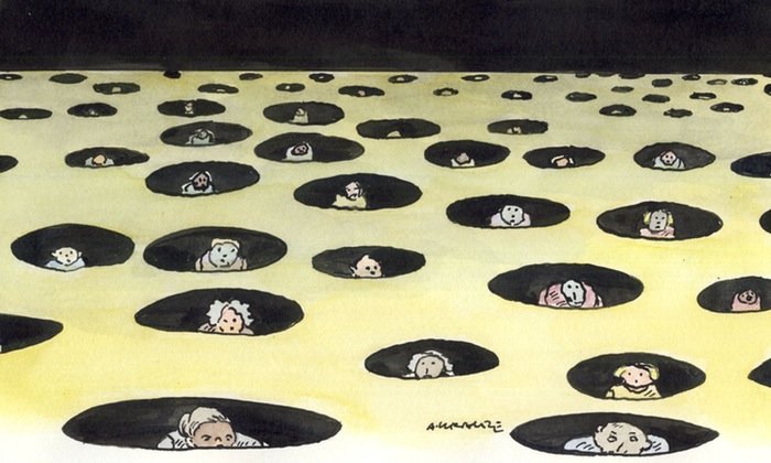 loneliness illustration