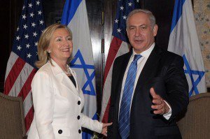Hillary with Netanyahu