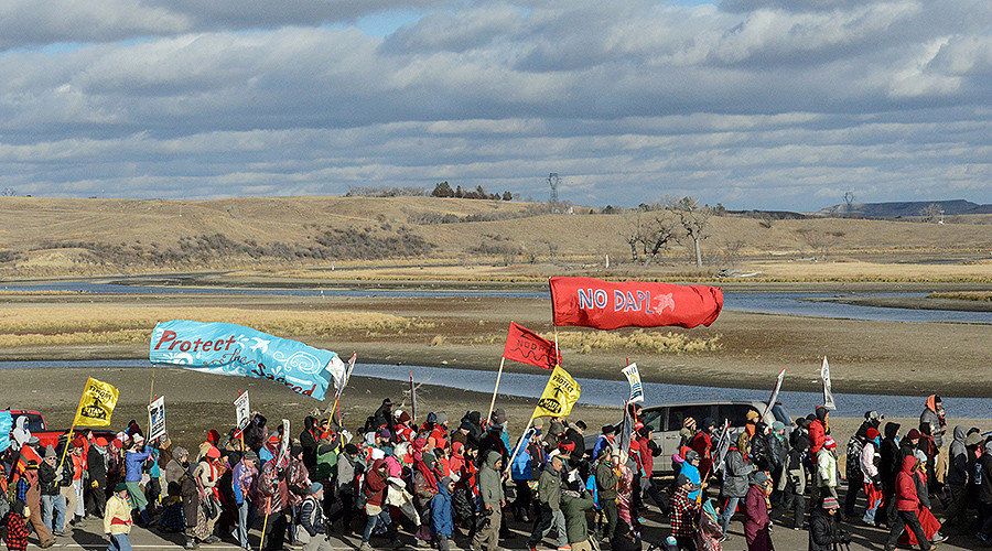 ND pipeline protest