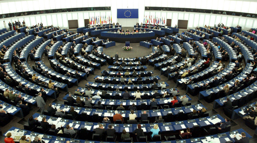General view of the European Parliament in Strasbourg