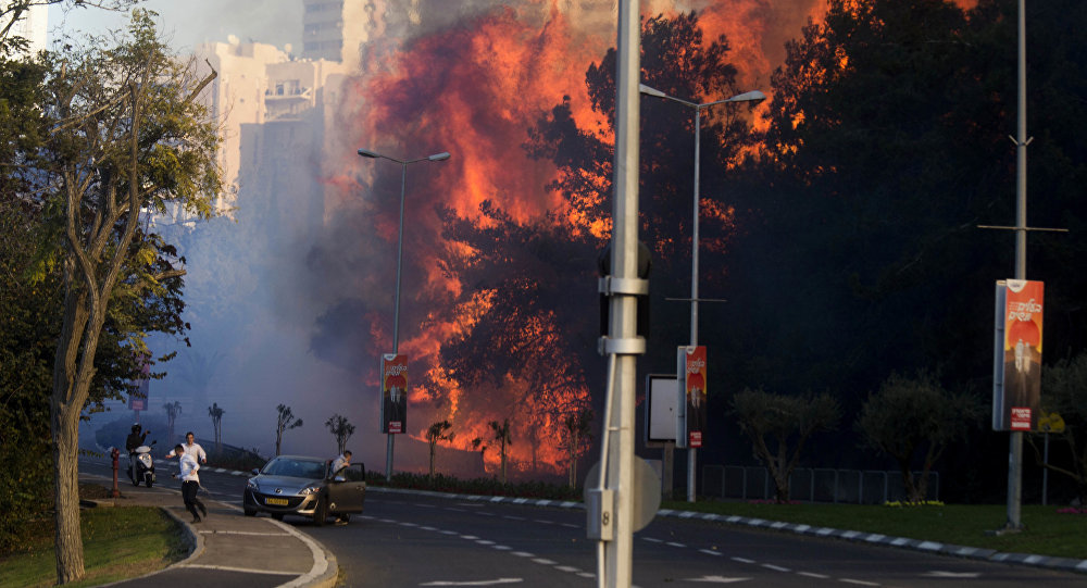 israel fire