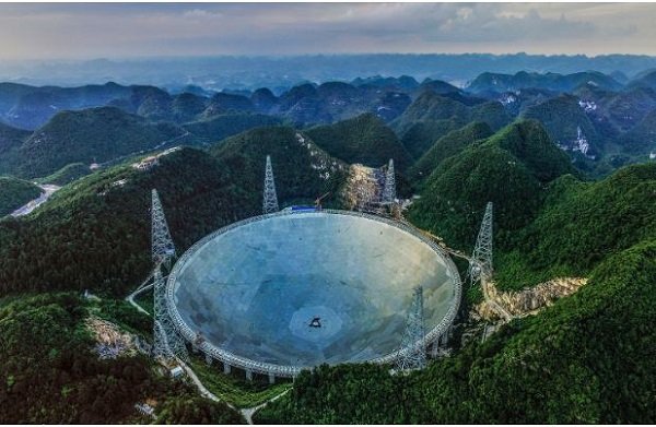 Click to enlarge radio telescope