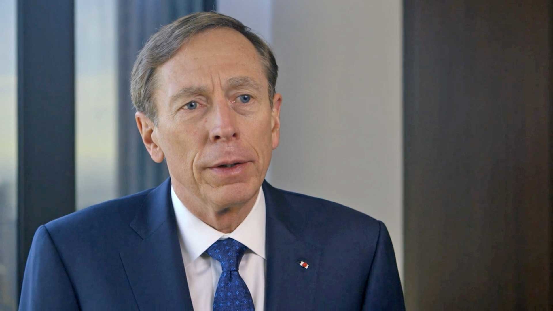 Click to enlarge General David Petraeus