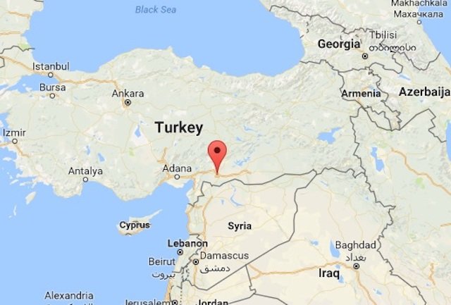 Explosion near Turkey-Syria border