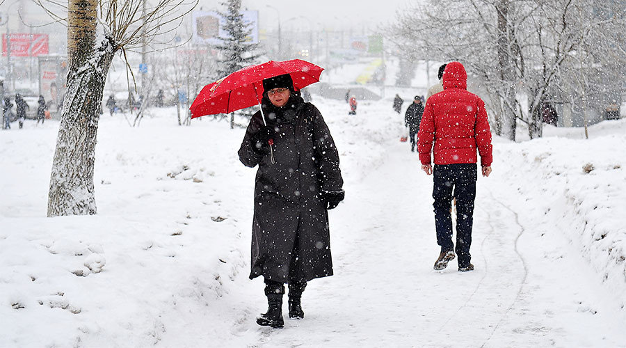 russian snowfall