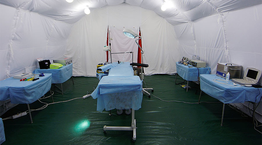 Russia's mobile hospital