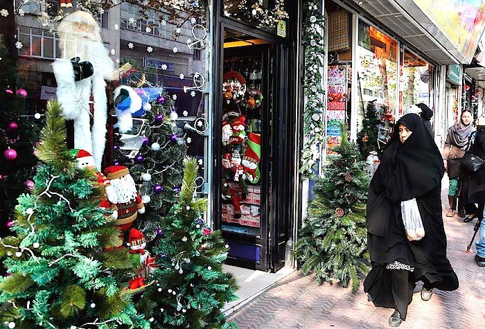 Muslim Christmas shop