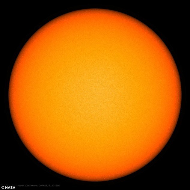 The sun