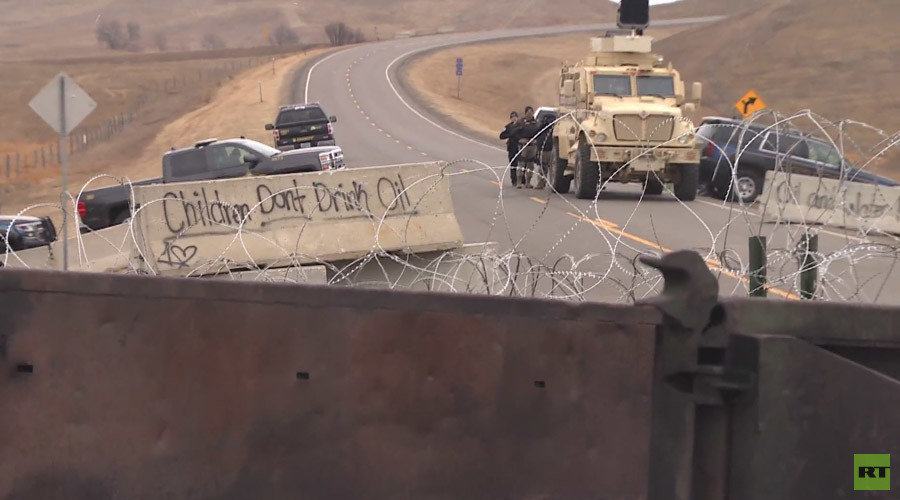 Click to enlarge Standing Rock resistance