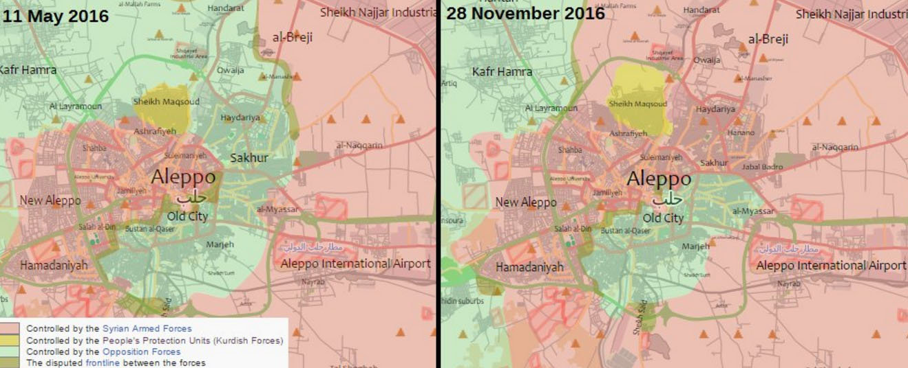 Aleppo syria battle capture