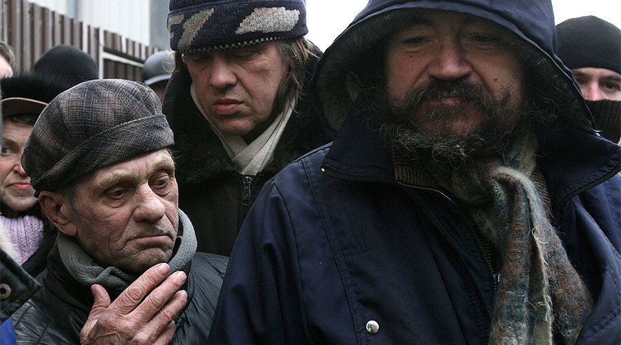 Homeless in Moscow