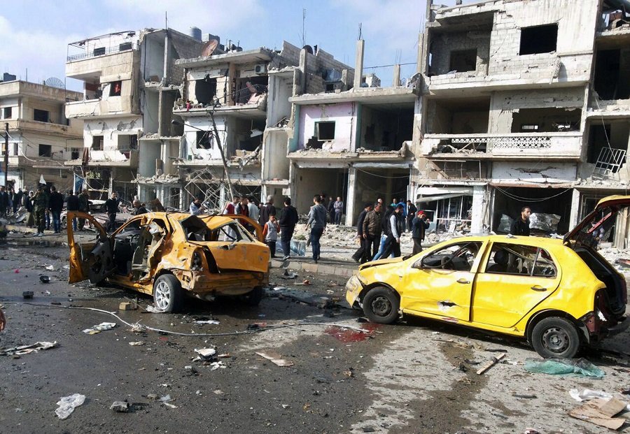 Click to enlarge aleppo blast