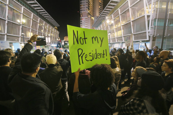 Click to enlarge dallas protest trump election