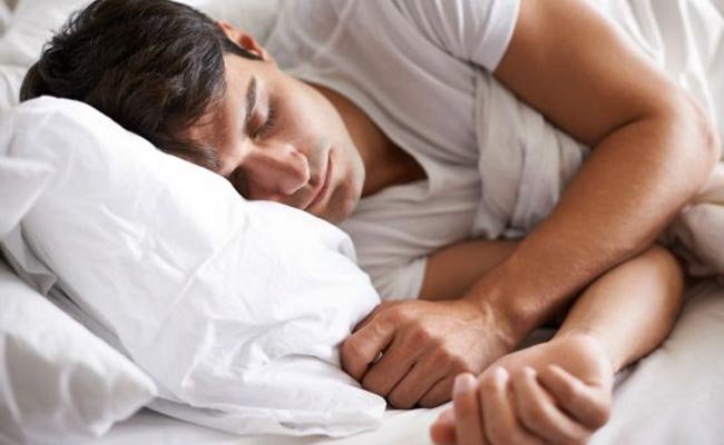sleeping man