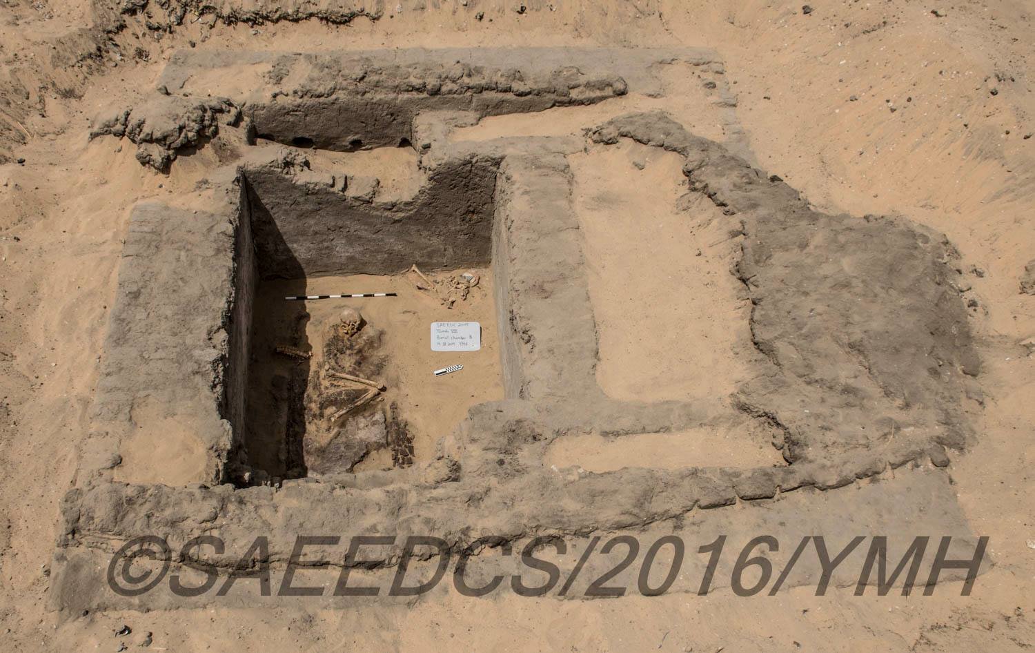 Click to enlarge Ancient Egyptian grave