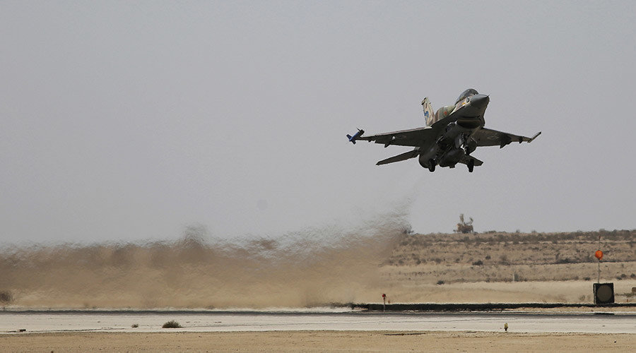 Israeli F-16 fighter jet