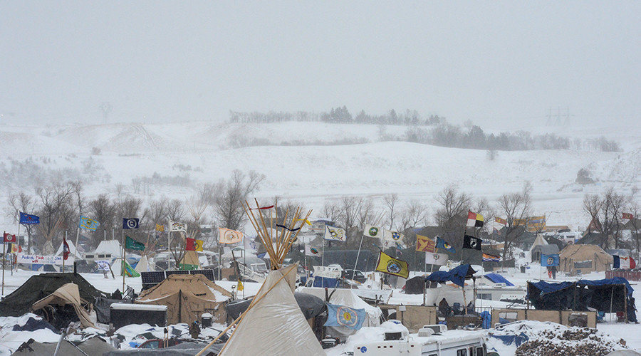 Click to enlarge oceti sakowin camp