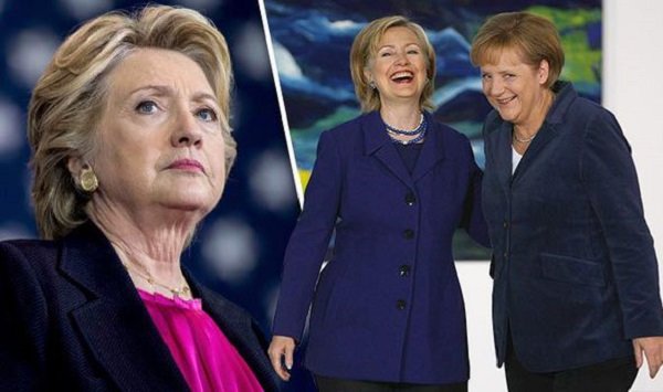 hillary merkel
