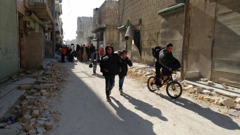 aleppo civilians