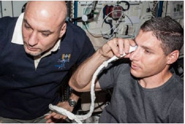Click to enlarge astronaut eye test