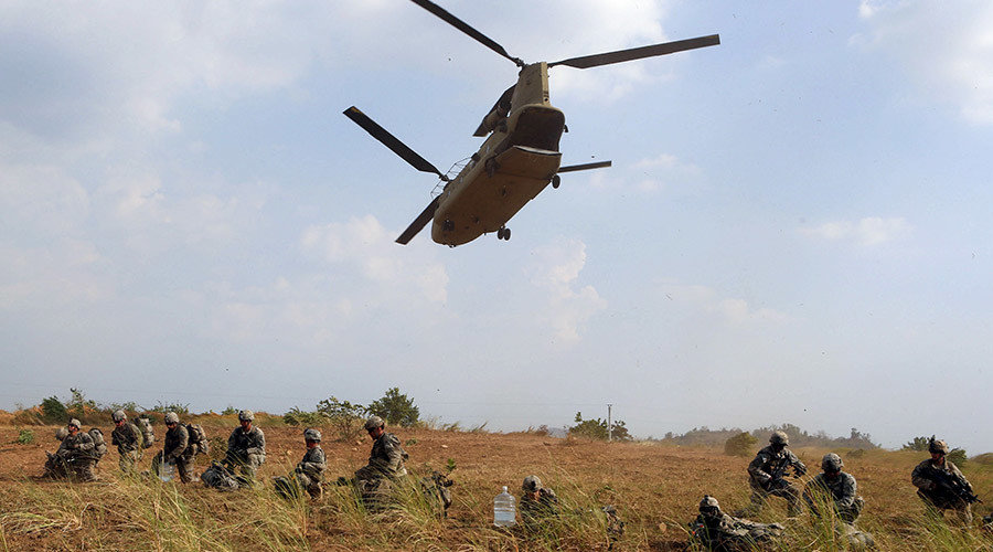 US military helicopter forces