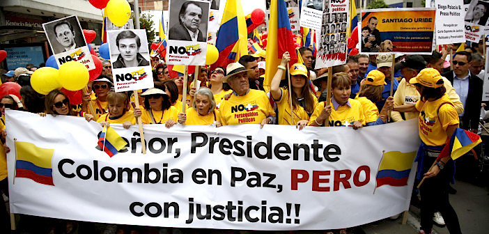 Click to enlarge Colombia protest