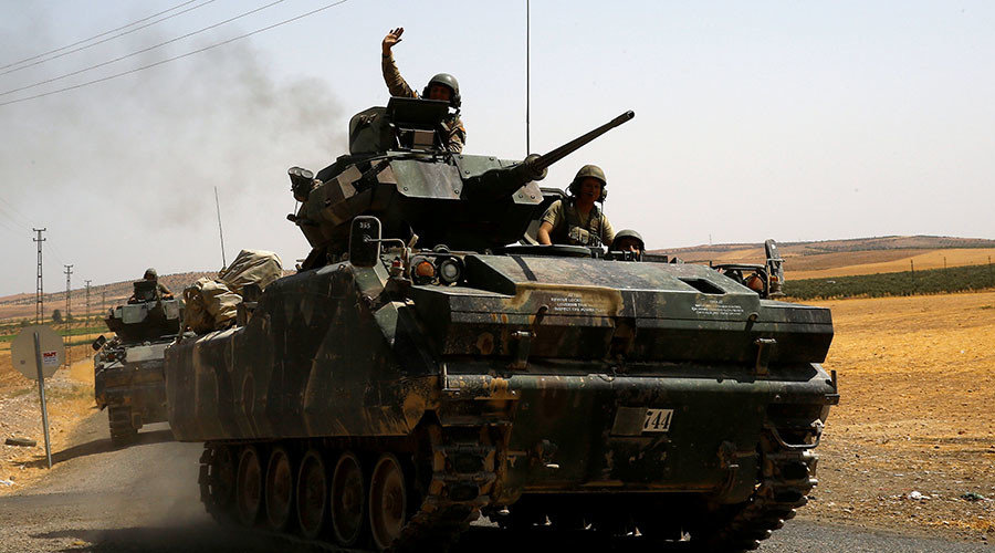 Click to enlarge Turkish tanks