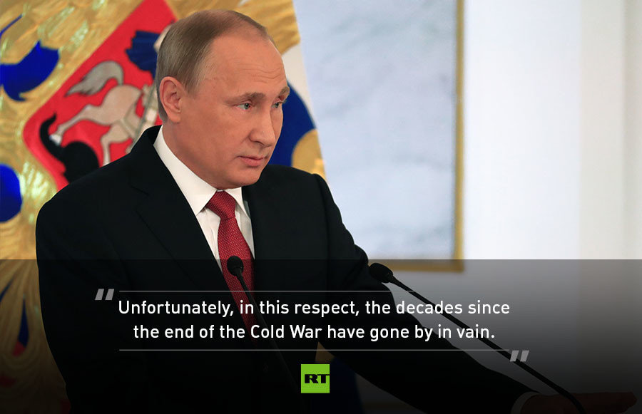 Putin lessons cold war