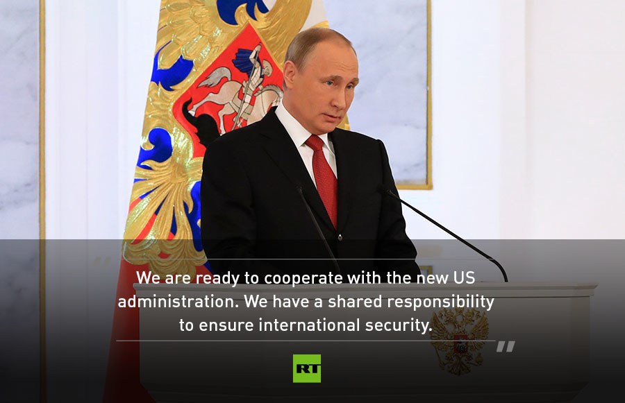 Putin cooperation USA