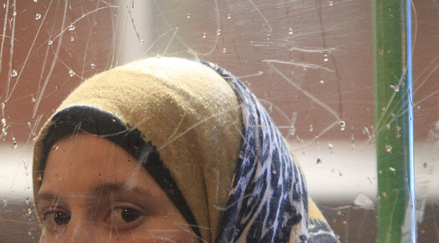 Syrian teen girl