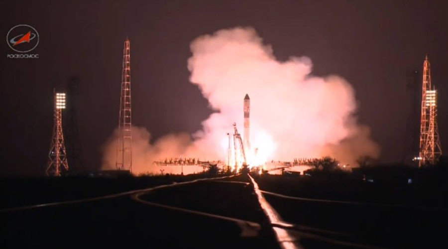 russian progress cargo spaceship
