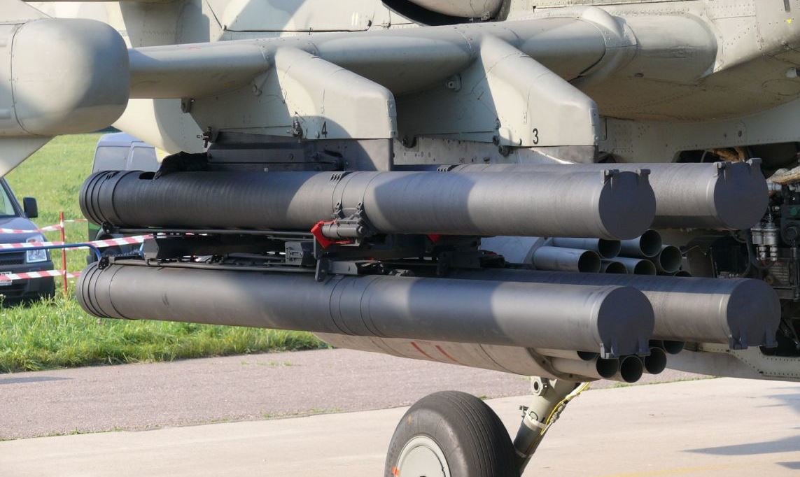 Russia Hermes-K ATGM missiles